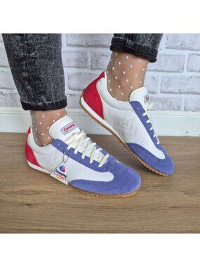 ⭐Converse Jogger Low Top Size 7.5 Women's shoes Sneakers White Blue A19435C⭐